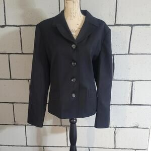 BUNDLE SALE!  HARVE BENARD Classic Black Women's Blazer Sz 14